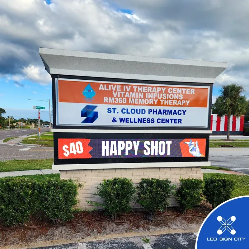 Pharmacy LED sign